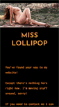 Mobile Screenshot of miss-lollipop.com